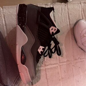 Jordan Kids Sneakers Black and Gray